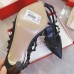 Valentino Rockstud Ankle Strap Black Pumps 100mm with Black Studs Valentino Rockstud Ankle Strap Black Pumps 100mm with Black Studs