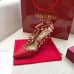 Valentino Rockstud Ankle Strap Pumps 100mm In Red Calfskin Valentino Rockstud Ankle Strap Pumps 100mm In Red Calfskin