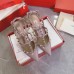 Valentino Rockstud Caged Pumps 100mm In Poudre Patent Leather Valentino Rockstud Caged Pumps 100mm In Poudre Patent Leather