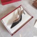 Valentino Rockstud Slingback Pumps 50mm In Black Patent Leather Valentino Rockstud Slingback Pumps 50mm In Black Patent Leather
