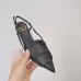 Valentino Vlogo Slingback Pumps 40mm In Black Calfskin Valentino Vlogo Slingback Pumps 40mm In Black Calfskin
