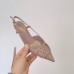 Valentino Vlogo Slingback Pumps 40mm In Poudre Calfskin Valentino Vlogo Slingback Pumps 40mm In Poudre Calfskin