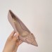 Valentino VLOGO Pumps 80mm In Poudre Calfskin Valentino VLOGO Pumps 80mm In Poudre Calfskin
