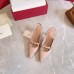 Valentino Beige Rockstud Slingback Pumps With 70mm Sculpted Heel Valentino Beige Rockstud Slingback Pumps With 70mm Sculpted Heel