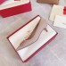 Valentino VLogo Signature Pumps 45mm In Poudre Calfskin Valentino VLogo Signature Pumps 45mm In Poudre Calfskin