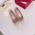 Valentino Beige Rockstud Pump 90mm with White Patent Toe Cap Valentino Beige Rockstud Pump 90mm with White Patent Toe Cap