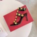 Valentino Roman Stud Pumps 80mm In Black Calfskin Valentino Roman Stud Pumps 80mm In Black Calfskin
