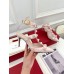 Valentino Roman Enameled Stud Pumps In Powder Calfskin Valentino Roman Enameled Stud Pumps In Powder Calfskin