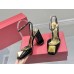 Valentino One Stud Pumps 90mm In Black Patent Leather Valentino One Stud Pumps 90mm In Black Patent Leather