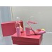 Valentino One Stud Pumps 90mm In Pink Patent Leather Valentino One Stud Pumps 90mm In Pink Patent Leather