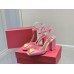 Valentino One Stud Pumps 90mm In Pink Patent Leather Valentino One Stud Pumps 90mm In Pink Patent Leather