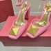 Valentino One Stud Pumps 90mm In Pink Patent Leather Valentino One Stud Pumps 90mm In Pink Patent Leather