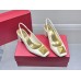 Valentino One Stud Slingback Pumps 60mm In White Patent Leather