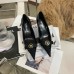 Versace Gianni Ribbon Pumps 80mm In Black Patent Leather Versace Gianni Ribbon Pumps 80mm In Black Patent Leather