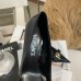 Versace Gianni Ribbon Pumps 80mm In Black Patent Leather Versace Gianni Ribbon Pumps 80mm In Black Patent Leather