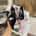 Versace Gianni Ribbon Pumps 80mm In Pink Patent Leather Versace Gianni Ribbon Pumps 80mm In Pink Patent Leather
