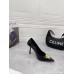 Versace La Medusa Pumps 105mm In Black Patent Leather Versace La Medusa Pumps 105mm In Black Patent Leather