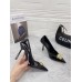 Versace La Medusa Pumps 105mm In Black Patent Leather Versace La Medusa Pumps 105mm In Black Patent Leather