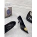 Versace La Medusa Pumps 105mm In Black Patent Leather Versace La Medusa Pumps 105mm In Black Patent Leather