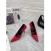 Versace La Medusa Pumps 105mm In Red Patent Leather Versace La Medusa Pumps 105mm In Red Patent Leather
