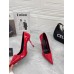 Versace La Medusa Pumps 105mm In Red Patent Leather Versace La Medusa Pumps 105mm In Red Patent Leather