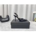 Versace Safety Pin Slingback Pumps In Black Patent Leather Versace Safety Pin Slingback Pumps In Black Patent Leather