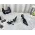Versace Safety Pin Slingback Pumps In Black Patent Leather Versace Safety Pin Slingback Pumps In Black Patent Leather