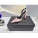 Versace La Medusa Slingback Pumps In Pink Satin Versace La Medusa Slingback Pumps In Pink Satin