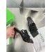Bottega Veneta Stretch Twist Sandals In Black Lambskin
