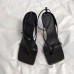 Bottega Veneta Ankle-strap Stretch Sandals In Black Leather Bottega Veneta Ankle-strap Stretch Sandals In Black Leather
