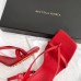 Bottega Veneta Ankle-strap Stretch Sandals In Red Leather Bottega Veneta Ankle-strap Stretch Sandals In Red Leather