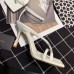 Bottega Veneta Ankle-strap Stretch Sandals In White Leather Bottega Veneta Ankle-strap Stretch Sandals In White Leather