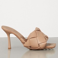 Bottega Veneta Lido Sandals In Beige Intrecciato Leather Bottega Veneta Lido Sandals In Beige Intrecciato Leather