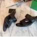 Bottega Veneta Band Sandals 55MM In Black Calfskin Bottega Veneta Band Sandals 55MM In Black Calfskin