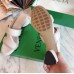 Bottega Veneta Band Sandals 55MM In White Calfskin Bottega Veneta Band Sandals 55MM In White Calfskin