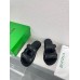 Bottega Veneta Jack Flat Slides in Black Lambskin Bottega Veneta Jack Flat Slides in Black Lambskin