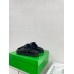 Bottega Veneta Jack Flat Slides in Black Lambskin Bottega Veneta Jack Flat Slides in Black Lambskin