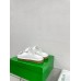 Bottega Veneta Jack Flat Slides in White Lambskin Bottega Veneta Jack Flat Slides in White Lambskin