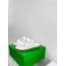 Bottega Veneta Jack Flat Slides in White Lambskin Bottega Veneta Jack Flat Slides in White Lambskin