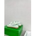 Bottega Veneta Jack Flat Slingback Sandals in Glacier Lambskin
