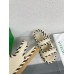 Bottega Veneta Jack Flat Slingback Sandals in Bicolor Lambskin Bottega Veneta Jack Flat Slingback Sandals in Bicolor Lambskin