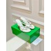 Bottega Veneta Blink Sandals 80mm in White Lambskin Bottega Veneta Blink Sandals 80mm in White Lambskin