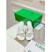 Bottega Veneta Blink Sandals 80mm in White Lambskin Bottega Veneta Blink Sandals 80mm in White Lambskin