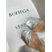 Bottega Veneta Knot Sandals 90mm in Silver Leather Bottega Veneta Knot Sandals 90mm in Silver Leather