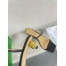 Bottega Veneta Knot Sandals 45mm in Black Lambskin