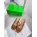 Bottega Veneta Knot Slingback Sandals 90mm in Brown Lambskin Bottega Veneta Knot Slingback Sandals 90mm in Brown Lambskin