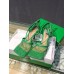 Bottega Veneta Stretch Sandals In Green Mesh Bottega Veneta Stretch Sandals In Green Mesh