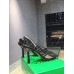 Bottega Veneta Stretch Sandals In Black Mesh Bottega Veneta Stretch Sandals In Black Mesh