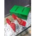 Bottega Veneta Stretch Sandals In Red Mesh Bottega Veneta Stretch Sandals In Red Mesh