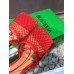Bottega Veneta Stretch Sandals In Red Mesh Bottega Veneta Stretch Sandals In Red Mesh